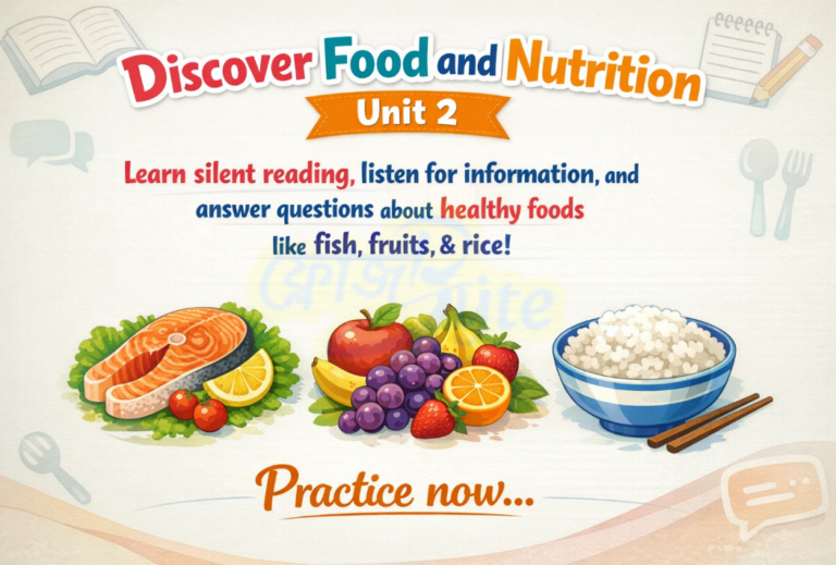 Fun Food Nutrition Lessons Read, Listen & Learn