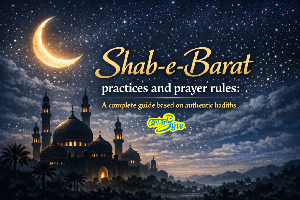 শবে বরাতের আমল ও নামাজের নিয়ম: সহিহ হাদিসের আলোকে পূর্ণাঙ্গ গাইড