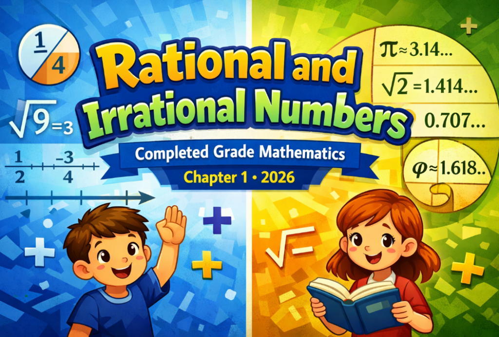 মূলদ ও অমূলদ সংখ্যা সমাপ্ত শ্রেণী গণিত প্রথম অধ্যায় ২০২৬